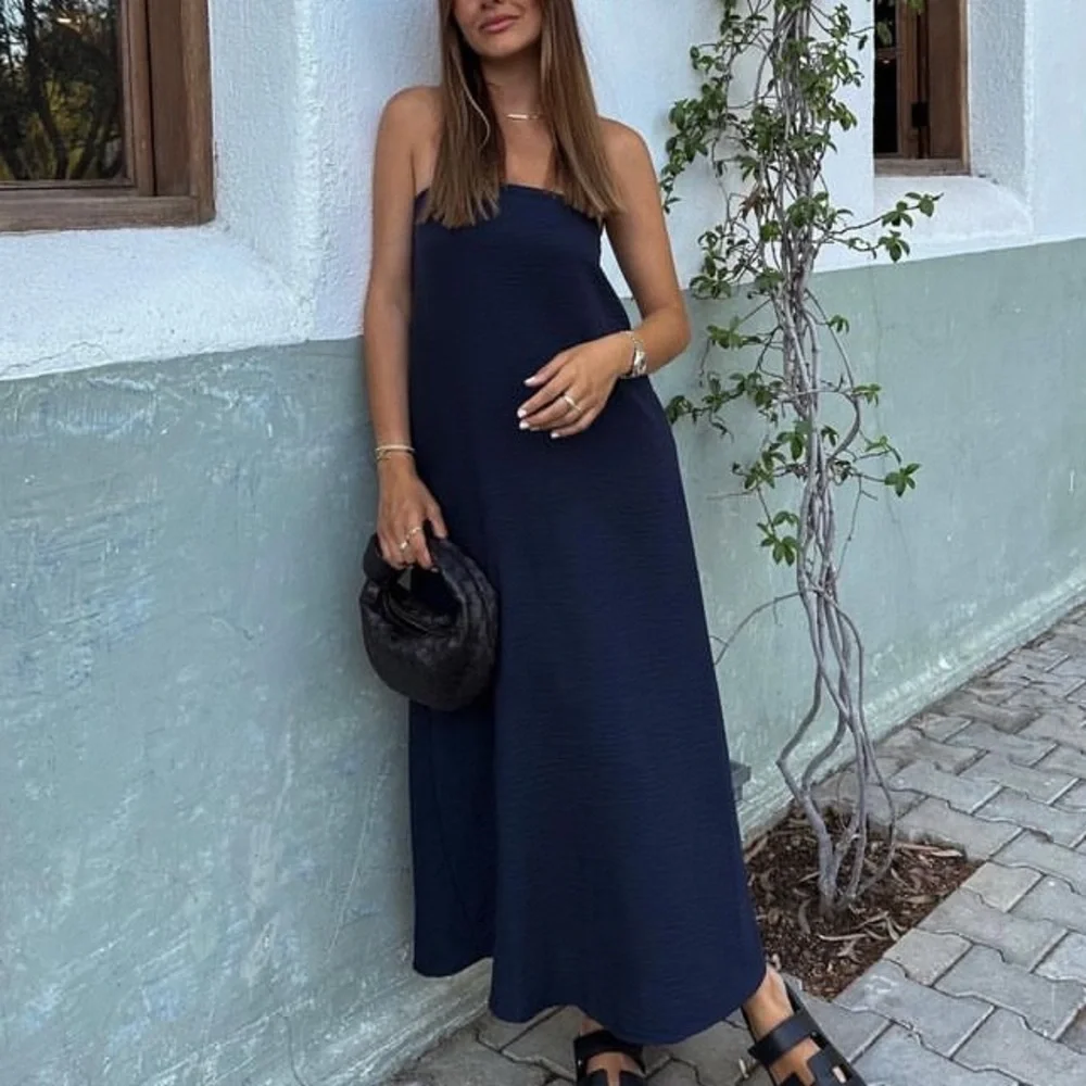 ZARA NWT strapless summer dress blogger favorite - Picture 2 of 9